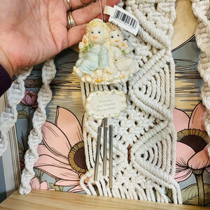 Little Angel Chimes‎ Home Decor One Size White 1990s Vintage